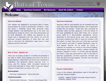 Tablet Screenshot of batsoftexas.com